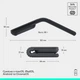 Мышь Logitech Mobi Fold Wireless Mouse Graphite (910-007604) - изображение 4