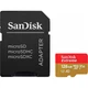 Картка пам'яті MicroSDXC 128 GB UHS-I U3 R190/W90MB/s SanDisk Extreme V30 + SD-адаптер (SDSQXAA-128G-GN6AA) ( 23104 ) - зображення 1