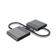 Док-станція Cablexpert USB-C 3-в-1 (A-CM-COMBO3-04) ( 24410 ) - зображення 4