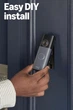 Розумний дверний дзвінок Ring Battery Doorbell Retinal 2K video 6x покращене масштабування двостороння розмова та вбудований акумулятор, модель 2026року - Speckled Gray - зображення 5
