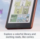Электронная книга Amazon Kindle Colorsoft Kids 16 ГБ - Первый цветной Kindle для детей с чехлом -Starlight Reading - изображение 4