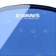 Пластик для бас-барабана Evans 22" HYDRAULIC BLUE Bass - зображення 3