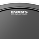 Пластик для бас-барабана Evans 22" EMAD ONYX - зображення 3