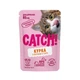 Упаковка вологого корму для дороcлих котів з куркою та овочами в соусі Catch! 24 шт*85 г - зображення 2