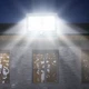 Солнечный уличный LED прожектор RGB 300 Вт с датчиком движения и пультом 5000 мАч IP67 с углом освещения 120° и дальностью обнаружения 3–5 м - изображение 7