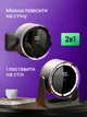 Мощный аккумуляторный настольный сенсорный вентилятор 5 режимов Fan Purple - изображение 9