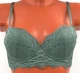 Комплект белья: бюстье push-up и бразилианы 9456 Balaloum зеленый 80C/L - изображение 2