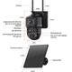 Автономна 4G камера Sectec ST-537-6M-3L із сім-картою, нічним баченням та сонячною панеллю чорна - зображення 9
