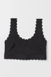 Верхня частина купальника топ H&M 0610017 36 (В70) Чорна - зображення 3