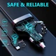 Автомобильное быстрое зарядное устройство 60W 4-Port USB C Car Charger: адаптер в прикуриватель 12V-24V с пружинным кабелем Type С - изображение 2