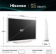 Телевізор Hisense QLED 43" 43S5Q (20019072) - зображення 2