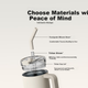 Термокухоль Xiaomi Ice King з трубочкою 1 л Metallic Gray (MJXGB01RM) - зображення 11