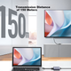 Удлинитель сигнала UGREEN 35988 KVM HDMI-RJ45 150 м - изображение 5