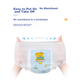 Ультратонкие дышащие подгузники-трусики Teddy Bear XXL, 60 штук (для детей от 15 кг и старше), ультратонкие сухие подгузники-трусики для роста малышей. - изображение 6