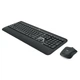 Комплект клавиатура и мышь Logitech MK540 беспроводной офисный черный - изображение 8