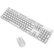Клавиатура DELL KB216 проводная полноразмерная офисная, USB, белая - изображение 1