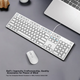 Клавиатура DELL KB216 проводная полноразмерная офисная, USB, белая - изображение 5