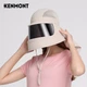 Солнцезащитная маска Kenmont для женщин на весну и лето, защита шеи от УФ-излучения, солнцезащитный козырек, защитная шляпа для активного отдыха KM-3774 - изображение 5