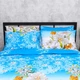 Комплект постільної білизни Moon&Star Євро 200x220 наволочки 2x50x70 Azure Garden Бязь Gold Люкс (MS-820013171) - зображення 3