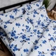 Комплект постельного белья Moon&Star Двуспальный 175x210 наволочки 4x50x70 Blue Garden Бязь Gold Люкс (MS-820013238) - изображение 6