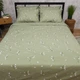Комплект постельного белья Moon&Star Двуспальный 175x210 наволочки 2x70x70 Green Bloom Бязь Gold Люкс (MS-820014007) - изображение 2