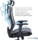 Крісло офісне Officepro Balance OC620-B-DG-DG Black/Dark Gray ( 13040 ) - изображение 20