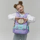 Рюкзак школьный ортопедический Yes S-104 Pusheen Summer, для девочек, фиолетовый (550255) - изображение 4
