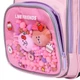 Рюкзак шкільний напівкаркасний ортопедичний для першокласника Yes S-91 Line Friends Dreamy, для дівчаток, рожевий (550247) - зображення 2