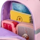 Рюкзак шкільний напівкаркасний ортопедичний для першокласника Yes S-91 Line Friends Dreamy, для дівчаток, рожевий (550247) - зображення 4