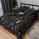Комплект постельного белья Moon&Star King Size 220x240 наволочки 4x70x70 Obsidian Бязь Gold Люкс (MS-820014634) - изображение 5