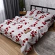Комплект постельного белья Moon&Star Двуспальный 175x210 наволочки 2x70x70 Poppy Bloom Бязь Gold Люкс (MS-820014882) - изображение 5