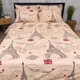 Комплект постельного белья Moon&Star Двуспальный 175x210 наволочки 2x40x60 Vintage Paris Бязь Gold Люкс (MS-820015545) - изображение 2