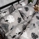 Комплект постельного белья Moon&Star King Size 220x240 наволочки 2x70x70 Mono Tropic Микросатин Premium (MS-820016067) - изображение 6