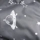 Комплект постельного белья Moon&Star Полуторный 143x210 наволочки 2x40x60 Star Voyage Микросатин Premium (MS-820016360) - изображение 7