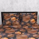 Комплект постельного белья Moon&Star Семейный 2x143x210 наволочки 4x50x70 Bronze Matrix Полисатин Premium (MS-820016443) - изображение 3