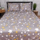 Комплект постельного белья Moon&Star Полуторный 143x210 наволочки 2x70x70 Starlight Dream Полисатин Premium (MS-820016572) - изображение 2