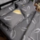 Комплект постельного белья Moon&Star Двуспальный 175x210 наволочки 2x50x70 Soft Gold Микросатин Premium (MS-820016316) - изображение 6