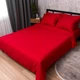 Комплект постельного белья Moon&Star Евро 200x220 наволочки 4x50x70 Red Velvet Сатин Premium (MS-820016778) - изображение 1