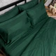 Комплект постельного белья Moon&Star Евро 200x220 наволочки 2x40x60 Emerald Luxe Satin Stripe (MS-820016985) - изображение 6