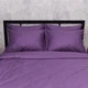 Комплект постільної білизни Moon&Star Полуторний 143x210 наволочки 2x40x60 Purple Dream Satin Stripe (MS-820017025) - зображення 3