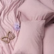 Комплект постільної білизни Moon&Star King Size 220x240 наволочки 4x70x70 Blush Satin Satin Stripe (MS-820017049) - зображення 4
