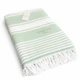 Пляжное полотенце Maison Dor Primavera Beach Green хлопок 100-200 см зеленое - изображение 1
