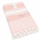Пляжное полотенце Maison Dor Primavera Beach Rose хлопок 100-200 см розовое - изображение 1