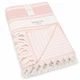 Пляжное полотенце Maison Dor Primavera Beach Rose хлопок 100-200 см розовое - изображение 2