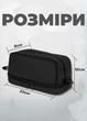 Пенал школьный черный на 4 отделения вместительный на молнии для старшеклассников (DB60127D41) - изображение 6