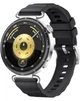 Smartwatch Huawei WATCH GT 6 41mm Black Stainless Steel Case with Black Fluoroelastomer Strap (55020FTR) - obraz 1