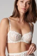 Бюстгальтер с мягкой чашкой Simone Perele 85B Молочный (naturel 030) (118262) - изображение 1