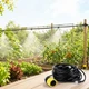 Садовый туманообразователь для беседки огорода теплиц и сада Patio Mistcooling Kit 9.6 м, 9 форсунок - изображение 15