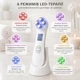 Мікротоковий масажер для обличчя з ефектом Lift Up Beauty instrument електроміостимуляція світлотерапія RF - ліфтинг - зображення 3