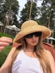 Капелюх панама з натуральної соломи з широким полем рафія One Size не мнеться у валізі - изображение 3